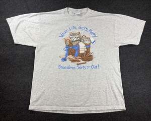 Vintage 90s Cat T-shirt